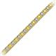 2 - Nancie 3.30 mm Yellow Sapphire and Diamond Eternity Tennis Bracelet 