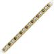 2 - Nancie 3.30 mm Smoky Quartz and Diamond Eternity Tennis Bracelet 