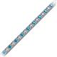 2 - Nancie 3.30 mm London Blue Topaz and Diamond Eternity Tennis Bracelet 