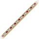 2 - Nancie 3.30 mm Rhodolite Garnet and Diamond Eternity Tennis Bracelet 