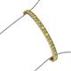 3 - Nancie 3.30 mm Yellow Sapphire and Diamond Eternity Tennis Bracelet 