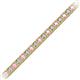 2 - Nancie 3.30 mm Pink Tourmaline and Lab Grown Diamond Eternity Tennis Bracelet 