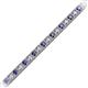 2 - Nancie 3.30 mm Iolite and Lab Grown Diamond Eternity Tennis Bracelet 