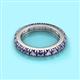 2 - Gracie 3.00 mm Round Iolite Eternity Band 