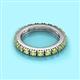 2 - Gracie 3.00 mm Round Peridot Eternity Band 