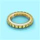2 - Gracie 3.00 mm Round Peridot Eternity Band 