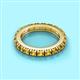 2 - Gracie 3.00 mm Round Citrine Eternity Band 