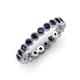 4 - Arria 2.70 mm Blue Sapphire Eternity Band 