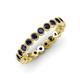 4 - Arria 2.70 mm Blue Sapphire Eternity Band 