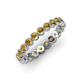 4 - Arria 2.70 mm Citrine Eternity Band 