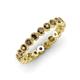 4 - Arria 2.70 mm Smoky Quartz Eternity Band 