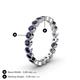 5 - Arria 2.70 mm Blue Sapphire Eternity Band 