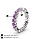 5 - Arria 3.00 mm Amethyst Eternity Band 