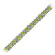 2 - Zahra Princess Cut 2.00 mm Peridot and Diamond Eternity Tennis Bracelet 
