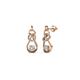 1 - Lamisa Diamond Love Knot Dangling Earrings 