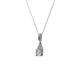 2 - Ofra Round Diamond Pendant 