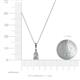 3 - Ofra Round Diamond Pendant 