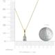 3 - Ofra Round Diamond Pendant 