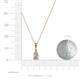 3 - Ofra Round Diamond Pendant 