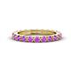 1 - Gracie 1.10 ctw Amethyst (2.70 mm) Women Eternity Band 