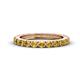 1 - Gracie 1.10 ctw Citrine (2.70 mm) Women Eternity Band 