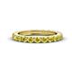 1 - Gracie 1.40 ctw Yellow Diamond (2.70 mm) Women Eternity Band 