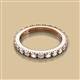 2 - Gracie 1.50 ctw White Sapphire (2.70 mm) Women Eternity Band 
