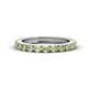 1 - Gracie 1.68 ctw Peridot (2.70 mm) Women Eternity Band 