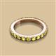 2 - Gracie 1.40 ctw Yellow Diamond (2.70 mm) Women Eternity Band 