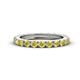 1 - Gracie 1.50 ctw Yellow Sapphire (2.70 mm) Women Eternity Band 