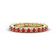 1 - Gracie 1.50 ctw Ruby (2.70 mm) Women Eternity Band 