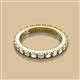 2 - Gracie 1.50 ctw White Sapphire (2.70 mm) Women Eternity Band 