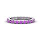 1 - Gracie 1.10 ctw Amethyst (2.70 mm) Women Eternity Band 