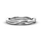1 - Marie High Pollish Infinity Wedding Band 