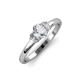 4 - Gemma 7x5 mm Oval Cut Diamond Trellis Three Stone Engagement Ring 