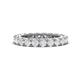 1 - Ellen 3.00 mm White Sapphire Eternity Band 
