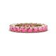 1 - Ellen 3.00 mm Pink Tourmaline Eternity Band 