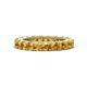1 - Ellen 3.00 mm Citrine Eternity Band 