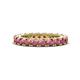 1 - Ellen 3.00 mm Rhodolite Garnet Eternity Band 