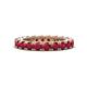 1 - Ellen 3.00 mm Ruby Eternity Band 