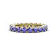1 - Ellen 3.00 mm Tanzanite Eternity Band 