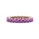 1 - Ellen 3.00 mm Amethyst Eternity Band 