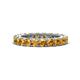 1 - Ellen 3.00 mm Citrine Eternity Band 