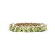 1 - Ellen 3.00 mm Peridot Eternity Band 