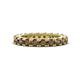 1 - Ellen 3.00 mm Smoky Quartz Eternity Band 