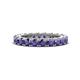 1 - Ellen 3.00 mm Iolite Eternity Band 