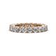 1 - Ellen 3.00 mm Lab Grown Diamond Eternity Band 