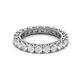 2 - Ellen 3.00 mm White Sapphire Eternity Band 