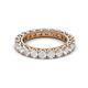 2 - Ellen 3.00 mm White Sapphire Eternity Band 