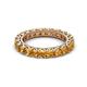 2 - Ellen 3.00 mm Citrine Eternity Band 
